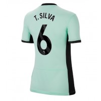 Chelsea Thiago Silva #6 Tretí Ženy futbalový dres 2023-24 Krátky Rukáv